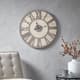 Olliix by Madison Park Mason Gray Wall Clock-3