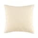 Olliix by INK+IVY Bree Knit Ivory 26" x 26" Euro Pillow Cover-0