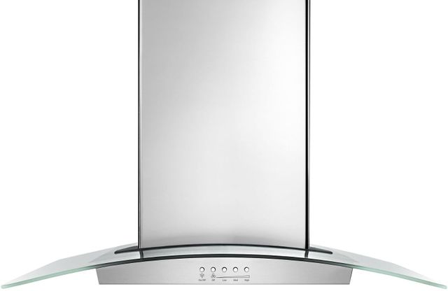 Maytag 30 Stainless Steel Modern Glass Wall Mount Range Hood