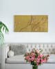 A & B Home 2-Piece Brown/Gold Cherry Tree Wall Art Set-4