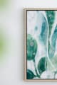 A & B Home Sylvan 2-Piece Blue/Green Framed Printed Acrylic Wall Art Set-5