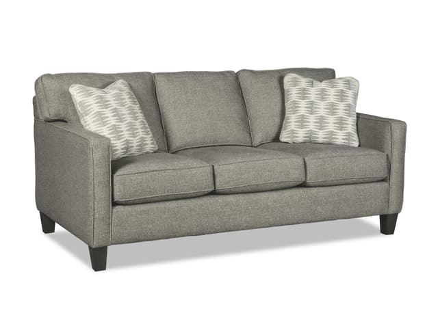 Craftmaster Greige Track Arm Sofa-1