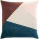 Surya Moza Teal 18"x18" Pillow Shell with Polyester Insert-0