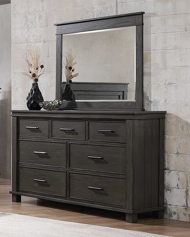 Emerald Home Glacier Bay Warm Gray Dresser and Mirror-1