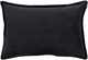 Surya Cotton Velvet Black 13"x19" Pillow Shell with Down Insert-0