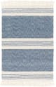 Surya Chamonix Dark Blue 50"x60" Throw Blanket-1