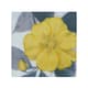Olliix by Madison Park Yellow Bloom Yellow Hand Embellished Canvas-0