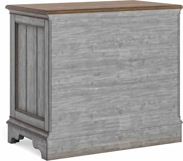 Flexsteel® Plymouth® Distressed Graywash Lateral File Cabinet-2