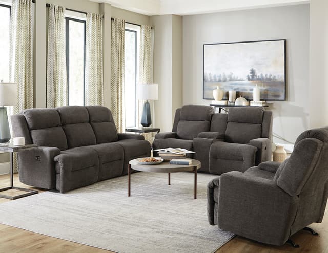 Best Home Furnishings® ONeil Power 20409 Reclining Sofa with Drop Down Table-3