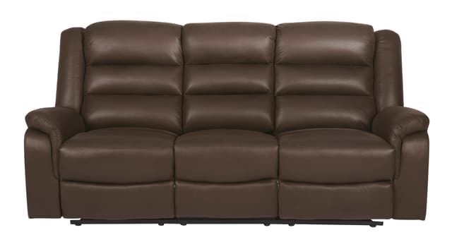 Signature Design by Ashley® Welota Brown Reclining Sofa with Drop Down Table -2