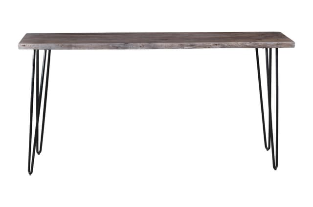 Jofran Inc. Nature's Edge 4 Piece Sofa Table and Stool Set-2