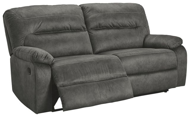 Benchcraft Bolzano Slate 2-Seat Reclining Sofa -9380381 