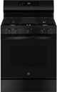 GE® 30'' Black Freestanding Gas Range-0