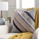 Surya Raja Bright Pink 20"x20" Pillow Shell with Down Insert-2