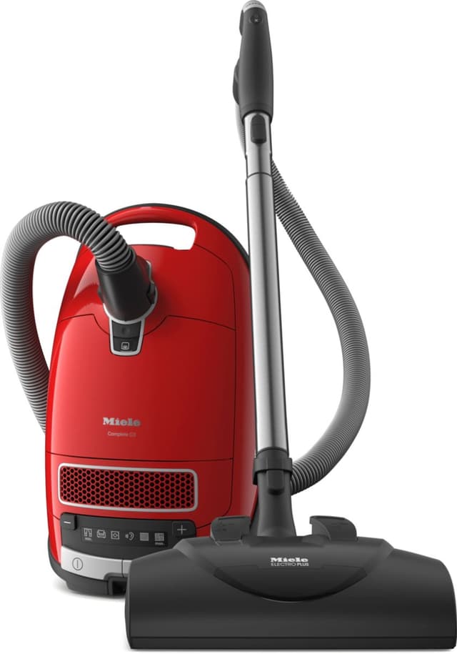 Miele Vacuum Complete C3 HomeCare PowerLine Mango Red Canister Vacuum-0
