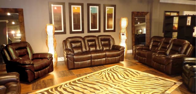 Cheers Contemporary Reclining Sofa-2