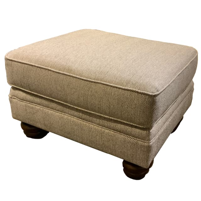 Flexsteel® Bexley One-Tone Fabric Ottoman-0