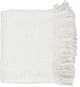 Surya Madurai White/Beige 50"x60" Throw Blanket-0