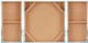 Olliix by Madison Park Teal Tides Blue Gel Coat Canvas-3