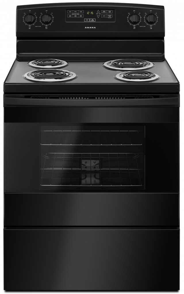 Amana 29 88 Black Free Standing Electric Range Acr4303mfb