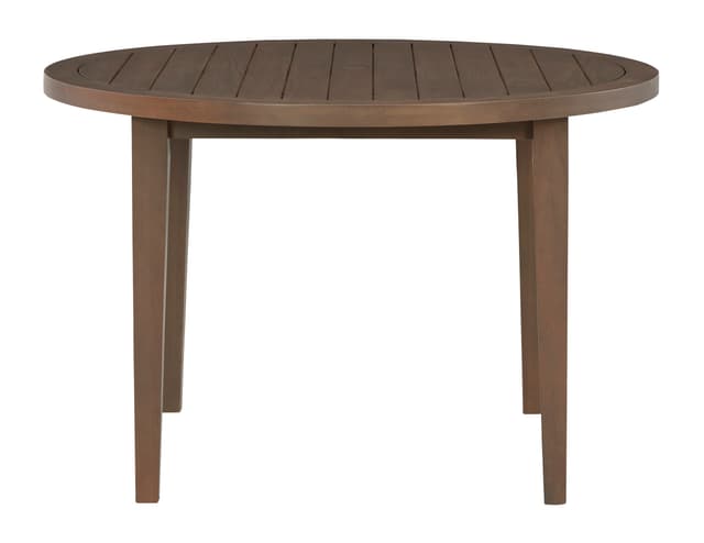 Signature Design by Ashley® Germalia Brown Outdoor Dining Table and 2 Arm Chairs-3