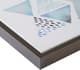 Olliix by Urban Habitat Blue/Grey Set of 2 This and That Way Framed Gel Coat Canvas-4