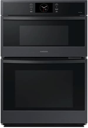 Samsung 30" Matte Black Oven/Microwave Combination Electric Wall Oven