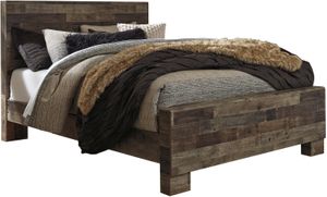 Benchcraft® Derekson Multi Gray Queen Panel Bed P43481259