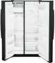 GE® 36" 25.3 Cu. Ft. Black Side-by-Side Refrigerator-1
