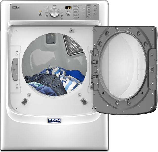 Maytag® Front Load Electric DryerWhiteMED8200FW Dan's Appliance