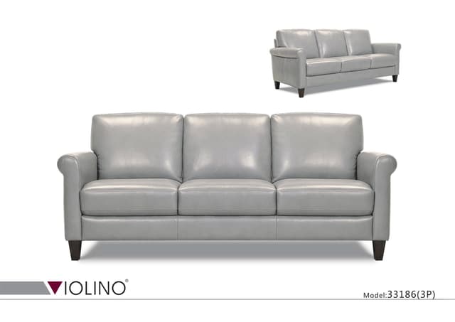 Violino 33186 Leather Sofa-1