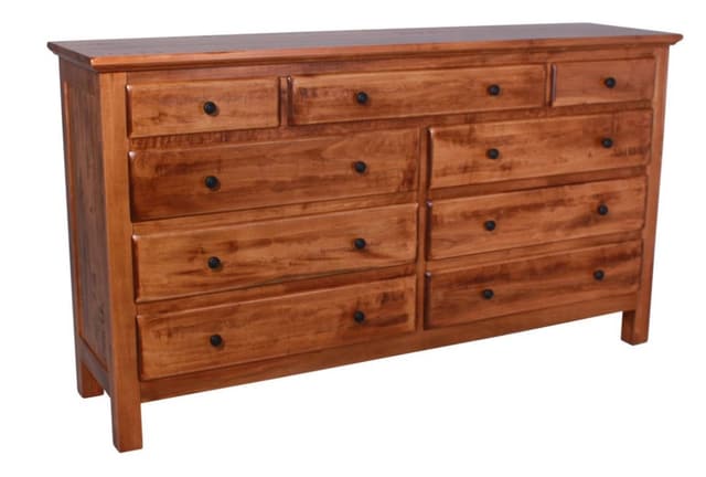 Daniel's Amish® Solid Wood Lewiston 9 Drawer Dresser-0