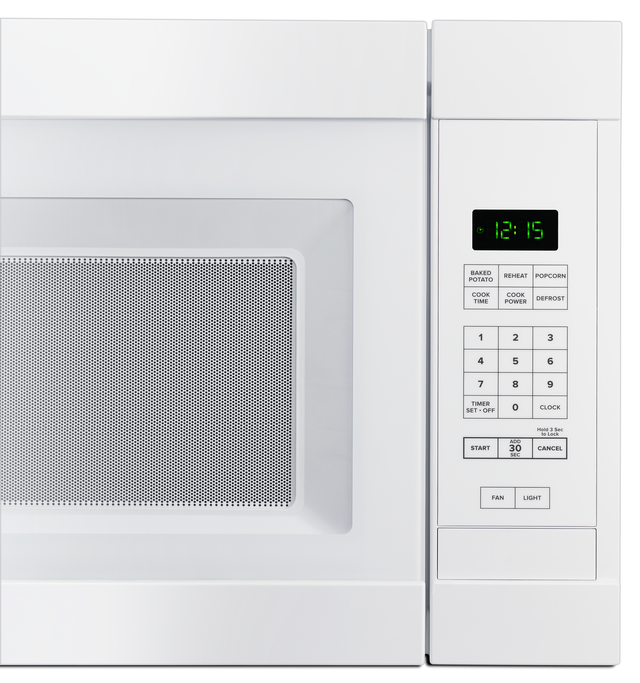 Amana® 1.6 Cu. Ft. White Over The Range MicrowaveAMV2307PFW King's