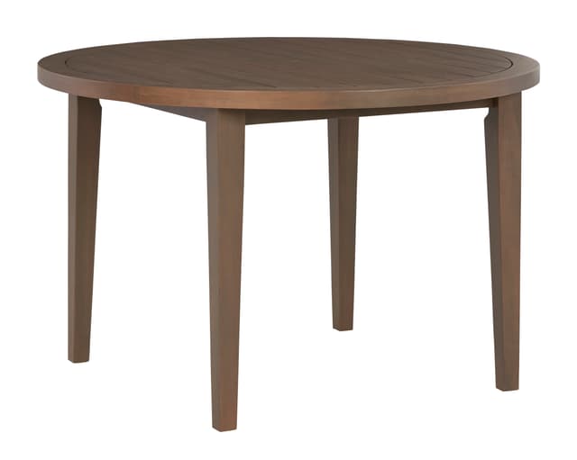 Signature Design by Ashley® Germalia Brown Outdoor Dining Table and 2 Arm Chairs-4