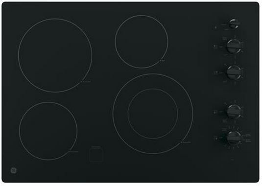 Ge 30 Electric Cooktop Black Jp3530djbb Dixon S Appliance