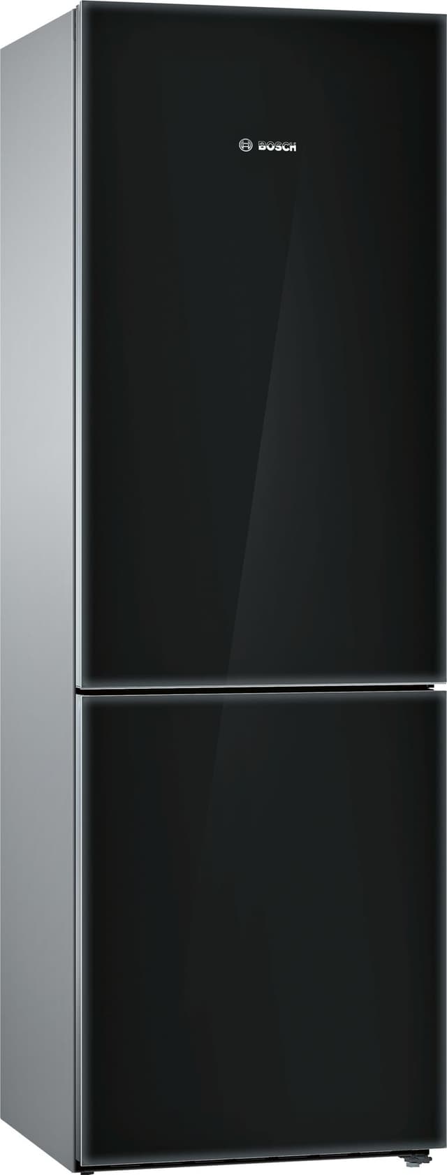 Bosch 800 Series 10.0 Cu. Ft. Counter Depth Bottom Freezer Refrigerator-Black Glass-2