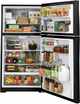 GE® 33" 21.9 Cu. Ft. Black Top Freezer Refrigerator-2