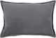 Surya Cotton Velvet Charcoal 18"x18" Pillow Shell-1