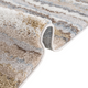 Olliix by Madison Park Riley Blue/Tan 5x7' Cozy Shag Watercolor Area Rug-1