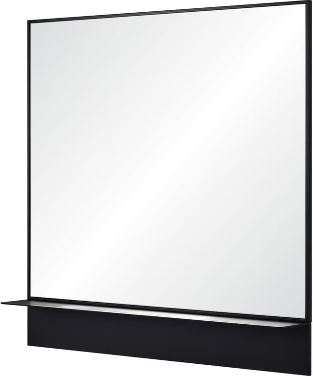 Renwil® Otavi Black Mirror with Shelf-1