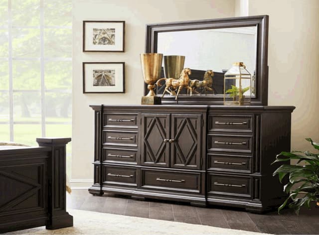 Samuel Lawrence Canyon Creek Dresser and Mirror-0