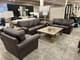 TOP GRAIN 100% LEATHER SOFA - Villa Chocolate-1