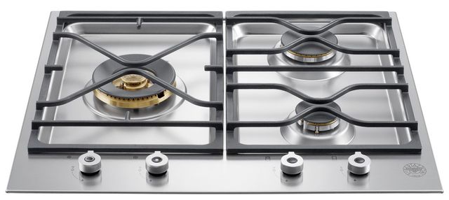 Bertazzoni Professional Series 24 Stainless Steel Gas Cooktop