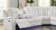 New Classic® Home Furnishings Orion Left Arm Facing White Sofa-0