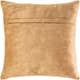 Surya Collins Camel 20"x20" Toss Pillow with Polyester Insert-2