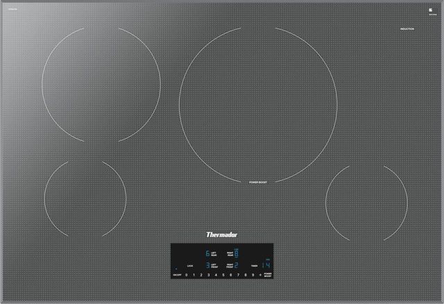 Thermador Masterpiece 30 Induction Cooktop Silver Mirrored