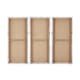 Olliix by Madison Park Watercolor Ikat Taupe 3 Pieces Taupe Gallery Art Set-3