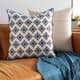 Surya Fenna Ivory 22"x22" Toss Pillow with Polyester Insert-4