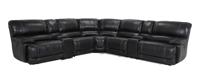 Cheers Leath-Aire Walnut 7 Piece Reclining Sofa-0