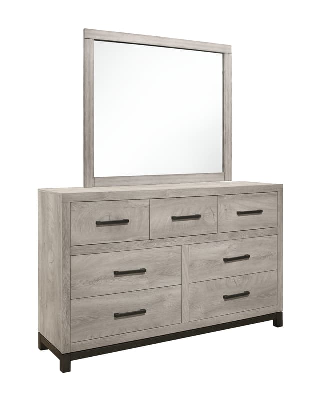 Homelegance® Zephyr Gray Dresser and Mirror-0